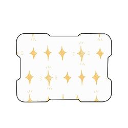 Bonamaison, Tappetino per mouse con stampa digitale, antiscivolo, per ufficio e casa, dimensioni: 22 x 18 cm