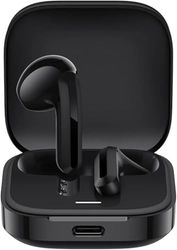 Xiaomi Redmi Buds 6 Active Wireles | Cuffie Bluetooth da 5,4 pollici | Batteria a lunga durata di 30 ore | cancellazione del rumore per le chiamate | 5 modalità di sintonizzazione | IPX4 | Colore nero