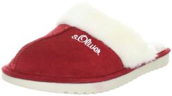 s.Oliver Casual 5-5-27110-39 - Pantuflas de Tela para Mujer, Color Rojo, Talla 37