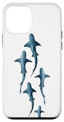 Carcasa para iPhone 12 mini Tiburón - funda linda para teléfono amante de los tiburones