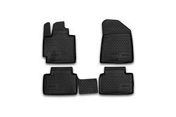 Element Tappetini in Gomma su Misura per KIA Soul 2014-> 4 pez.