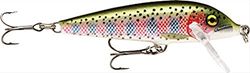 RAPALA Countdown-Material corpo de jangada - isca pesca em água doce - profundidade de natação 1,5-2,4 m - 7 cm / 8 g-Feito na Estónia-Rainbow Trout, unissexo-adulto, 7 cm / 8 g