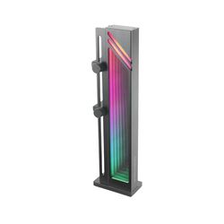 Mars Gaming MCA-GCB, Support de Carte Graphique, ARGB Infinity Mirror Illumination, ARGB Sync GPU Holder, Base Magnétique Antidérapante, Compatibilité Universelle, Noir