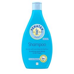 PENATEN Shampoo (400 ml), särskilt skonsamt rengöring och närande babyschampo, speciellt utvecklat för nyfödda, utan parabener, sulfater och färgämnen, rengör försiktigt och utan tårar