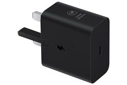 Samsung Galaxy Official 25W Super Fast Charging Travel Adapter (without USB-C to C Data Cable), Black