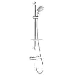 Wirquin 60721393 Rimini Comfort Shower – Barra de ducha con grifo termostático