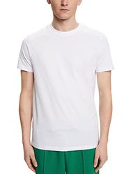 ESPRIT Herr 993EE2K303 t-shirt, 100/vit, XS, 100/vit, XS