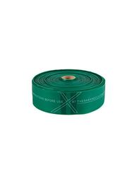 THERABAND CLX Latex-vrije weerstandsband, Loops for Pilates, Home Gym, Professionele fysiotherapie en fitnessapparatuur, 22 meter, groen, tussenniveau 1
