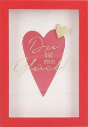 Depesche 11625-011 - Cornice portafoto con scritta in lingua inglese ca piccola attenzione, 8,4 x 5,8 x 1,9 cm, colore: Rosa