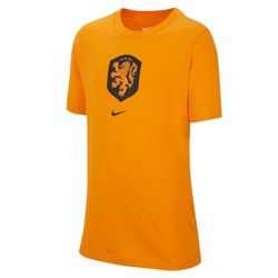 Nike Jongens Shirt Knvb B Nk Crest Wc22 Tee, Orange Peel, DH7771-833, S