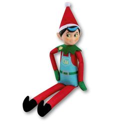 Elf on the Shelf Elf Mates | Julälva | Älva på hyllan tillbehör, älva på hyllan rekvisita (Elf Mates Chef Green Eyes)