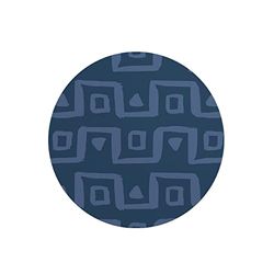 Questo Casa, Round Digital Printed Mouse Pad, Non-Slip Base, for Office and Home, Diameter:22cm