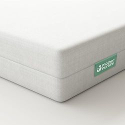 Madre Nurture acolchoado colchão de fibra de Eco, 95 x 65 x 7,5 cm