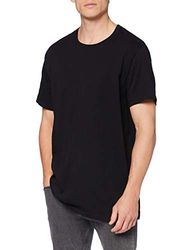 Calvin Klein Jeans Hombre Pack de 3 Camisetas Manga Corta Cuello Redondo, Negro (Black), L