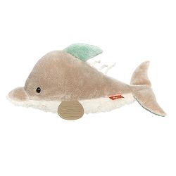 Sigikid 43206 - Peluche de delfín, Color Gris y Blanco