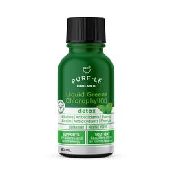 Organic Liquid Greens Spearmint Chlorophyll