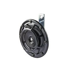 HELLA Buzina HEAVY DUTY HORN B133 24V 110dB (A) Faixa de frequência 375Hz som grave elétrico, cor da caixa preta conexão de tomada plana, quantidade 1, 3AF 003 399-061