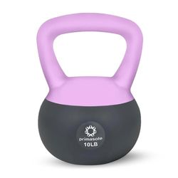 Primasole Zachte Kettlebell Shook Resistance base. Antislip hand Kettlebell gewichten