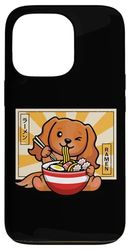 Funny Kawaii Ramen Kids Ruby Cavalier Spaniel Dog Lover Coque pour iPhone 13 Pro