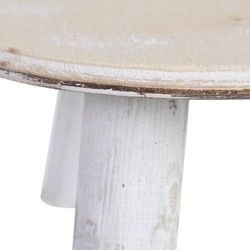Conjunto mesa y dos sillas de mosaico y forja, gris