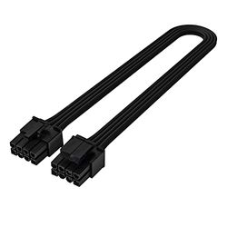 Silverstone PP06BE-EPS35, Negro, 350mm, EPS/ATX 12V de 8 Pines a 4 + 4 Pines, SST-PP06BE-EPS35