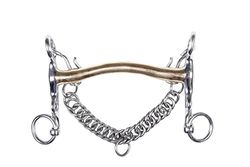 HKM Mors de bordure-9906 Argent 15,5 cm