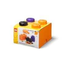 LEGO Opbergsteen Multipack S, stapelbare opbergdozen, set van 3 stuks, perfect voor bureauopslag, LEGO organizer, speelgoeddoos, woondecoratie, mix van kleuren