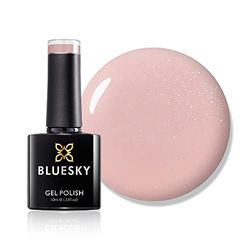 Bluesky Smalto Per Unghie Gel, Iced Pink, A50, Pastello, Pallido (Per Lampade Uv E Led) - 10 Ml