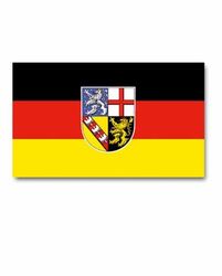 Mil-Tec Unisex - Volwassen Vlag 16720120 Vlag Bl Saarland, One Size