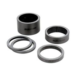 AM HS SPACER GLOSS BLK LOGO KIT SRAM