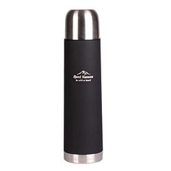 FJORD NANSEN Honer Thermosfles, geïsoleerde drinkfles van roestvrij staal met drinkbeker, vacuüm-thermos, drinkfles, sport, outdoor, camping, isolatiefles met draaisluiting, 0,7 l