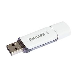 Philips Snow Édition High Speed clé USB 2.0 32 Go pour PC, Ordinateur Portable, Stockage de données informatiques, Vitesse de Lecture jusqu'à 23 Mo/s
