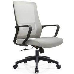 Shally Dogan Ergonomiczne, obrotowe krzesło biurowe ze podparciem lędźwiowym, fotel biurkowy, pokój dziecięcy, odchylany o regulowanej wysokości, solidna czarna podstawa, odporne na pot oparcie, kolor