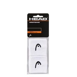 HEAD Uniseks volwassenen 2,5 zweetband, wit, eenheidsmaat