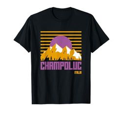 Champoluc Italia Valle d'Aosta Sci Alpinismo Maglietta