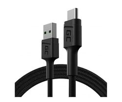 Cable Datos USB - Cable USB 2.0 a Type-C de 1.2m, Soporte para QC 3.0. Ideal para transferencias rápidas y Carga eficiente.