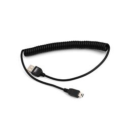 SYSTEM-S - Cable en Espiral Mini USB (50-135 cm)