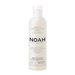 NOAH Hair 1.5 Purifying Anti-Dandruff Shampoo with Green Tea & Basil – Relieves Itching & Soothes Scalp, Gently Cleanses & Restores Balance, Sulfate-Free, Paraben-Free, for Healthy Hair & Scalp, 250ml