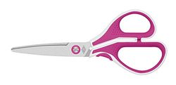 Wedo 9757009 - Cut-it, tijeras de acero fino inox, 7 pulgadas, 17.5 cm, color rosa fuerte