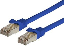 Techly ICOC CCA6F-020-BL - nätverkskabel (2 m, Cat6, F/UTP (FTP), RJ-45, RJ-45, blå)