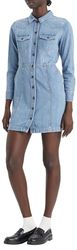 Levi's Flynn Western CORE Dress MED Indigo - Worn IN, ringing bellen 2, L