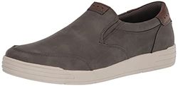 Nunn Bush Homme Kore City Walk Enfiler avec Bout Mocassin, Gris, 43 EU Large