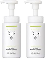Curél Skin Balancing Care Oil Control Foaming Facial Wash 150ml (Pack of 2)