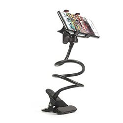 Support de Téléphone Lazy Arm Gooseneck - Support de Lit Flexible, Pince Ajustable à 360° pour iPhone et Samsung, Support Robuste pour Filmer, Lire et Appels Vidéo, Cadeau Parfait - Thumbs Up!