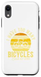 Custodia per iPhone XR Regali di ciclismo per ciclisti Mountain Bike Rider Bicycle Amante