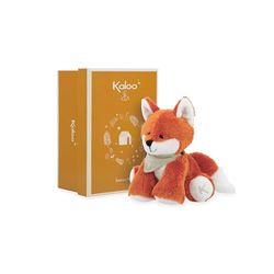 Kaloo - Les Amis - Peluche bebé Paprika a raposa - 13 cm - Tecido muito macio - caixa de presente - desde o nascimento, K963492
