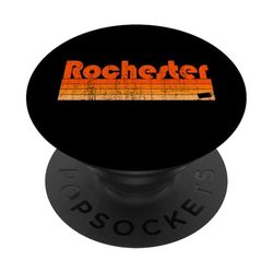 Estilo retro de los 80 en Rochester, Pensilvania PopSockets PopGrip Adhesivo