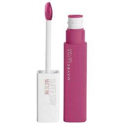 Maybelline New York Rossetto Matte SuperStay Matte Ink, Tinta Labbra a Lunga Tenuta, Colore Intenso e Vibrante, No Transfer, Pathfinder (150), 5 ml