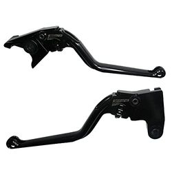 ACCOSSATO Paire de leviers noirs pour Triumph Sprint ST/RS de 2004 à 2009 (CC 1050)