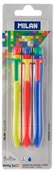 Sway Mix-balpen, 3 stuks, blauw